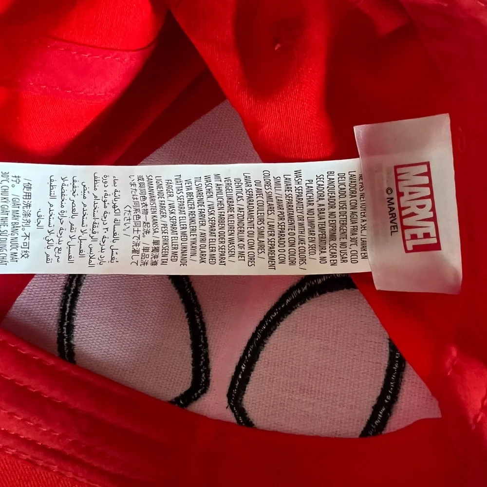 Marvel Spider-Man Red and Blue Kids Baseball Hat - Picture 6 of 7